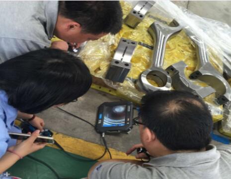 亞泰光電SIE工業(yè)內窺鏡的檢測現(xiàn)場