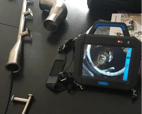 亞泰光電SIE系列工業(yè)內窺鏡的檢測現(xiàn)場圖