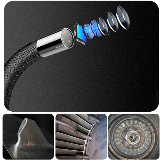 亞泰光電QIE系列高清內窺鏡像素高達兩百萬，內窺鏡成像高清